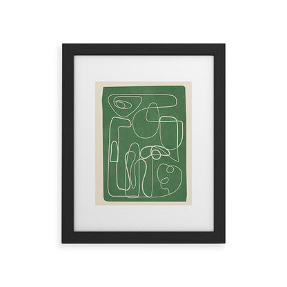Lines in Space 7 Framed Art Print Gallery Image 33