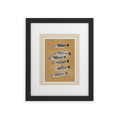 Minimal Fish Study Framed Art Print Gallery Image 30