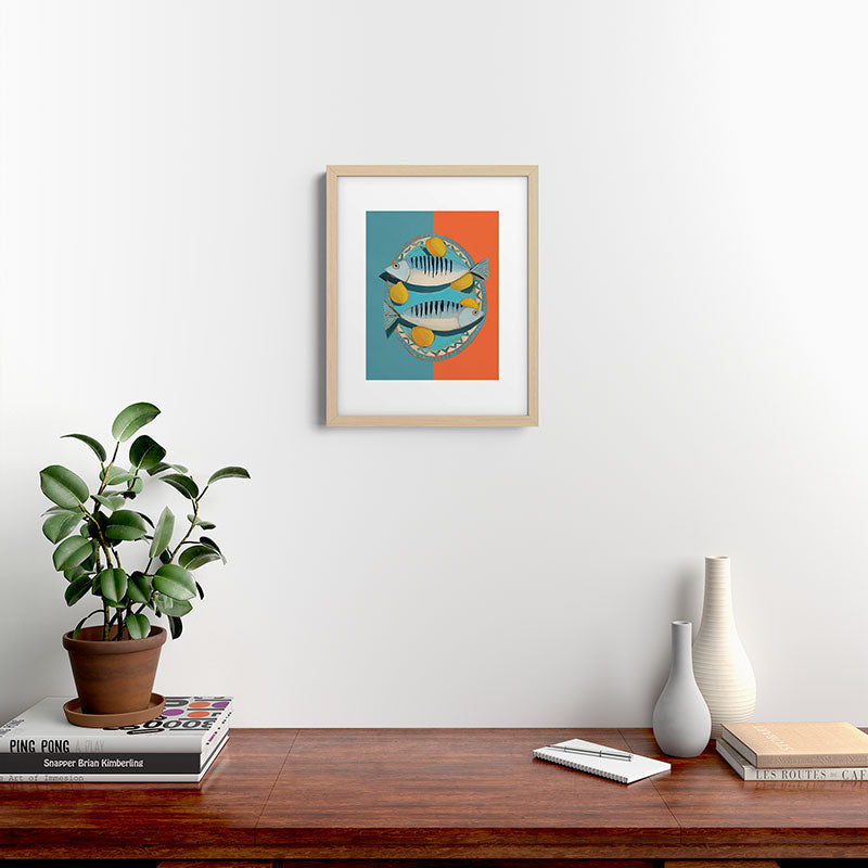 Modern Coastal Still Life Framed Art Print Gallery Image 18