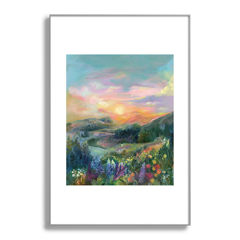 Sunset Landscape Framed Art Print Gallery Image 138