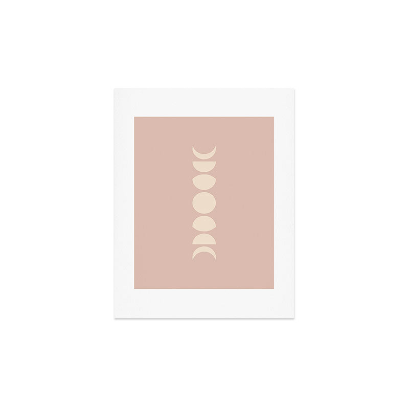 Minimal Moon Phases IV Art Print Gallery Image 2