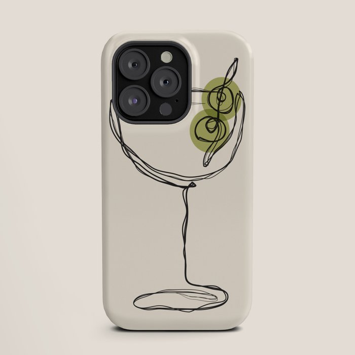 Dirty Martini Cocktail Drink iPhone Case Gallery Image 19