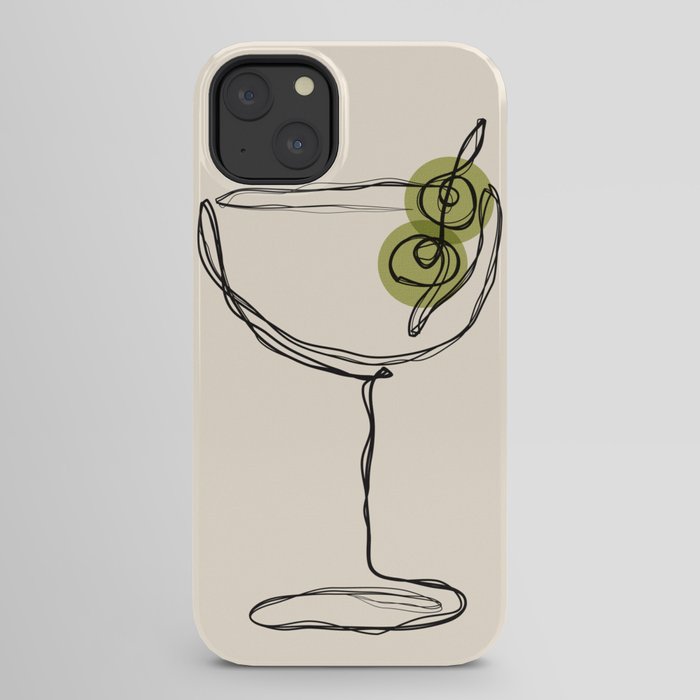 Dirty Martini Cocktail Drink iPhone Case Gallery Image 22
