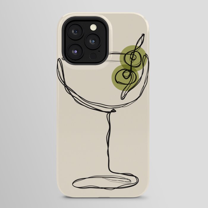 Dirty Martini Cocktail Drink iPhone Case Gallery Image 32