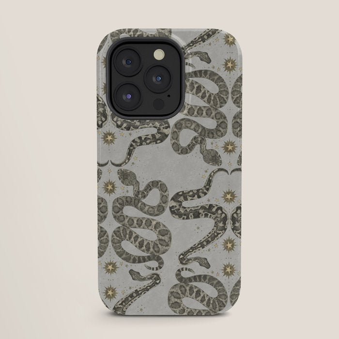 celestial snakes silver iPhone Case Gallery Image 27