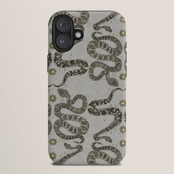 celestial snakes silver iPhone Case Gallery Image 10