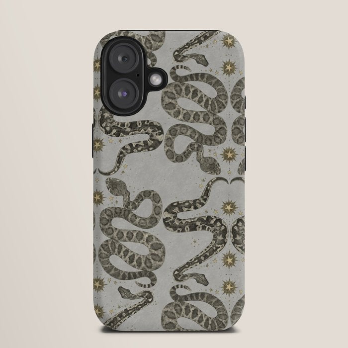 celestial snakes silver iPhone Case Gallery Image 9