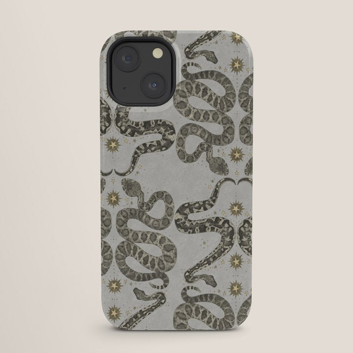 celestial snakes silver iPhone Case Gallery Image 25