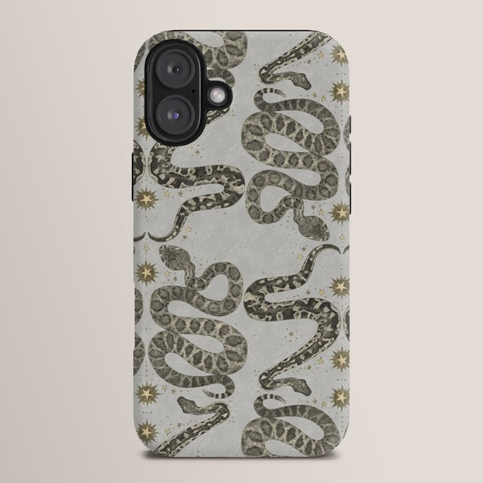 celestial snakes silver iPhone Case Gallery Image 14