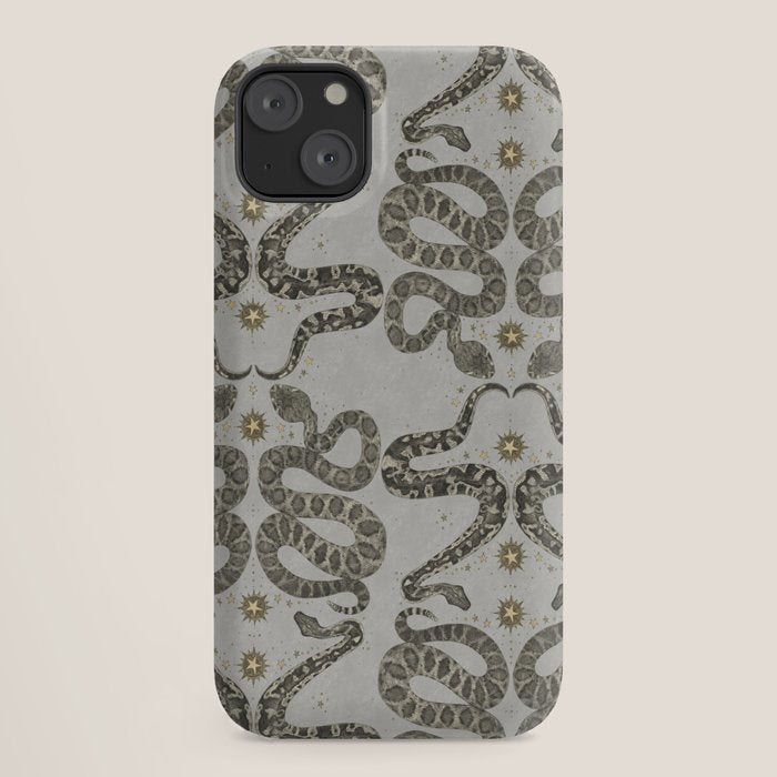 celestial snakes silver iPhone Case Gallery Image 18