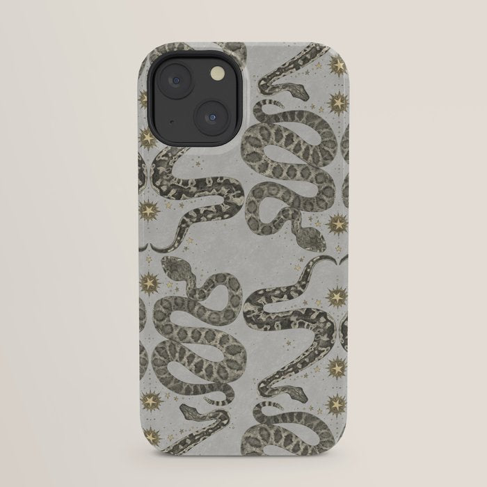 celestial snakes silver iPhone Case Gallery Image 29