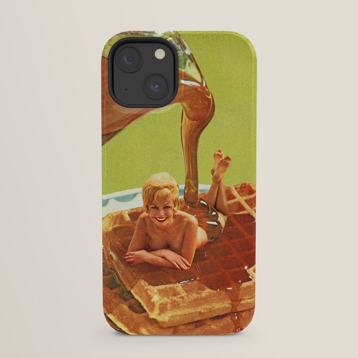 Pour some syrup on me - Breakfast Waffles iPhone Case Gallery Image 21