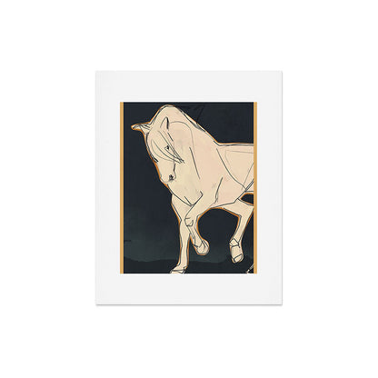 White Horse 2 Art Print Gallery Image 5