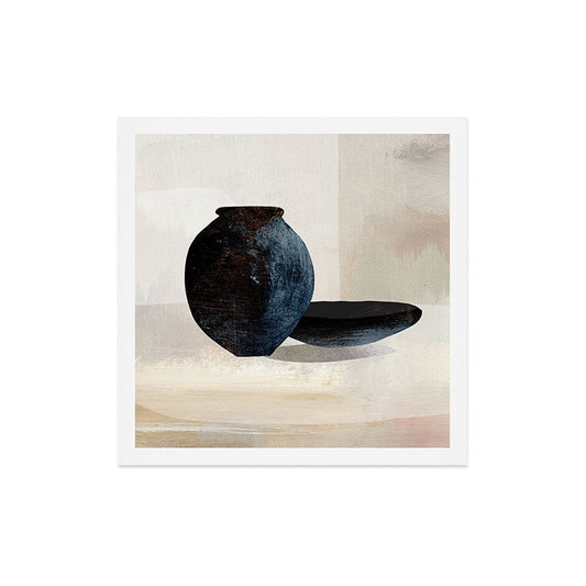 Vase and Plate Art Print Gallery Image 2