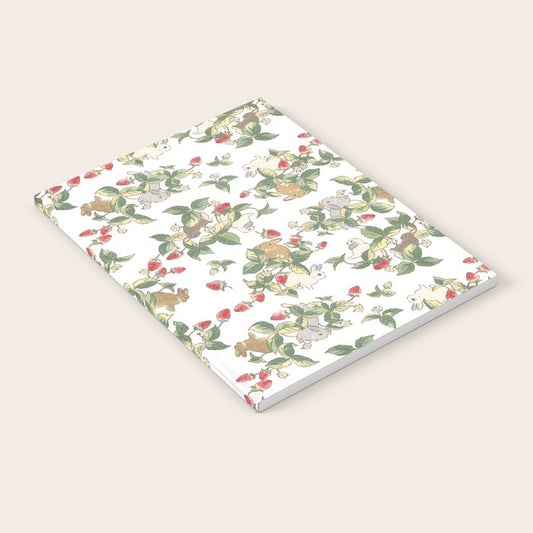 Strawberry fields bunnies Notebook Gallery Image 1