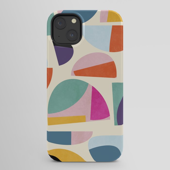 abstract modern mid century iPhone Case Gallery Image 30