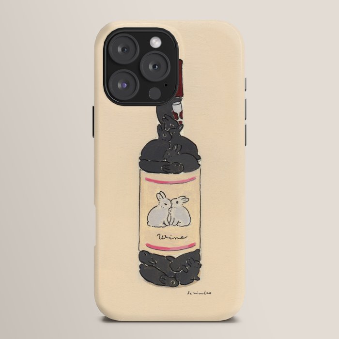 Bunny Wine iPhone Case Gallery Image 16