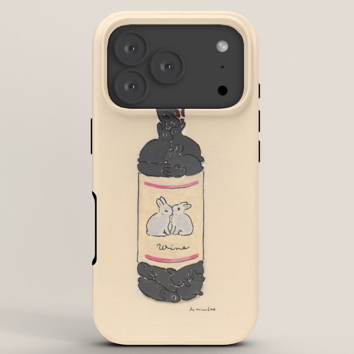 Bunny Wine iPhone Case Gallery Image 7