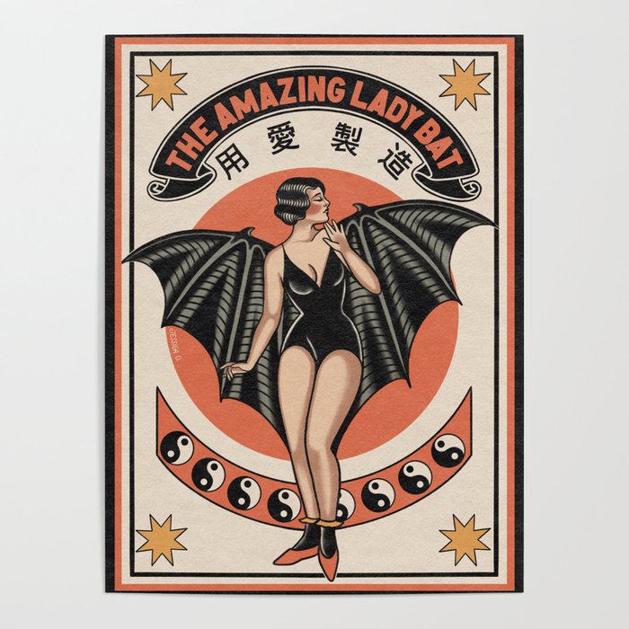 The Amazing Lady Bat Poster Gallery Image 2