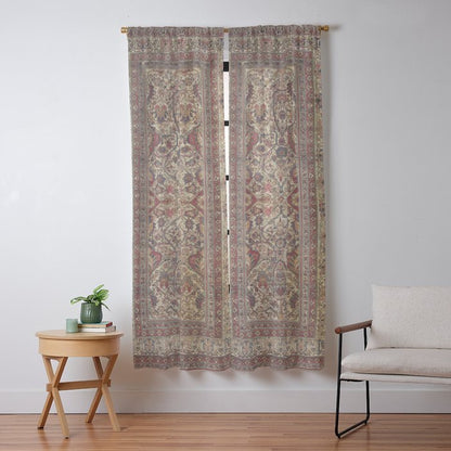 Lavar Kirman Southeast Persian Rug Print Window Curtain Gallery Image 13