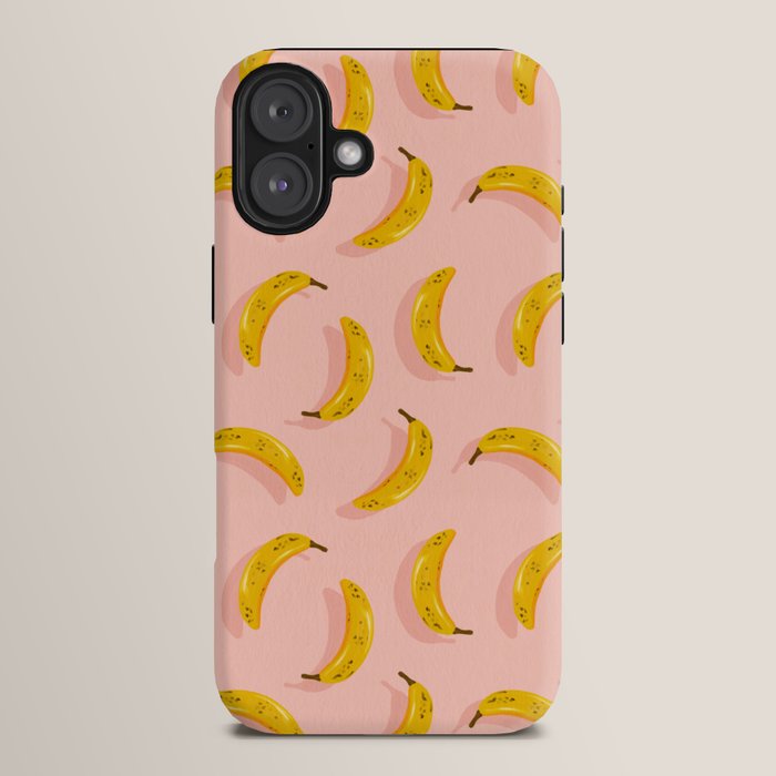 Banana Pattern - Blush iPhone Case Gallery Image 14