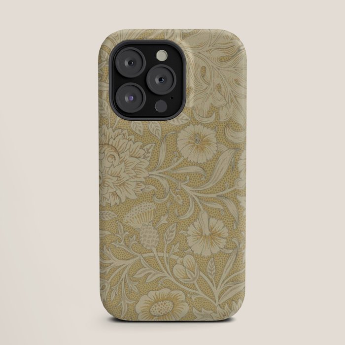 William Morris Double Bough Antique Gold iPhone Case Gallery Image 19