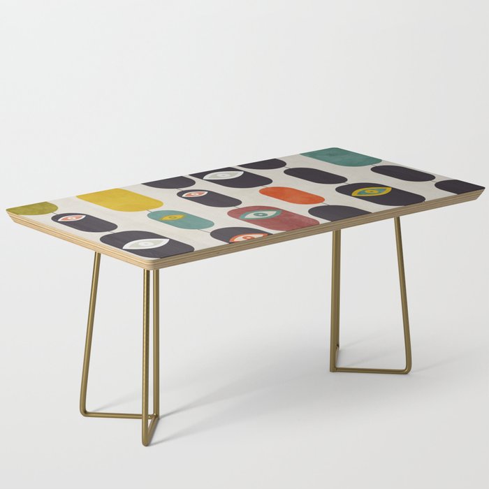 geometry mid mod eyes Coffee Table Gallery Image 2