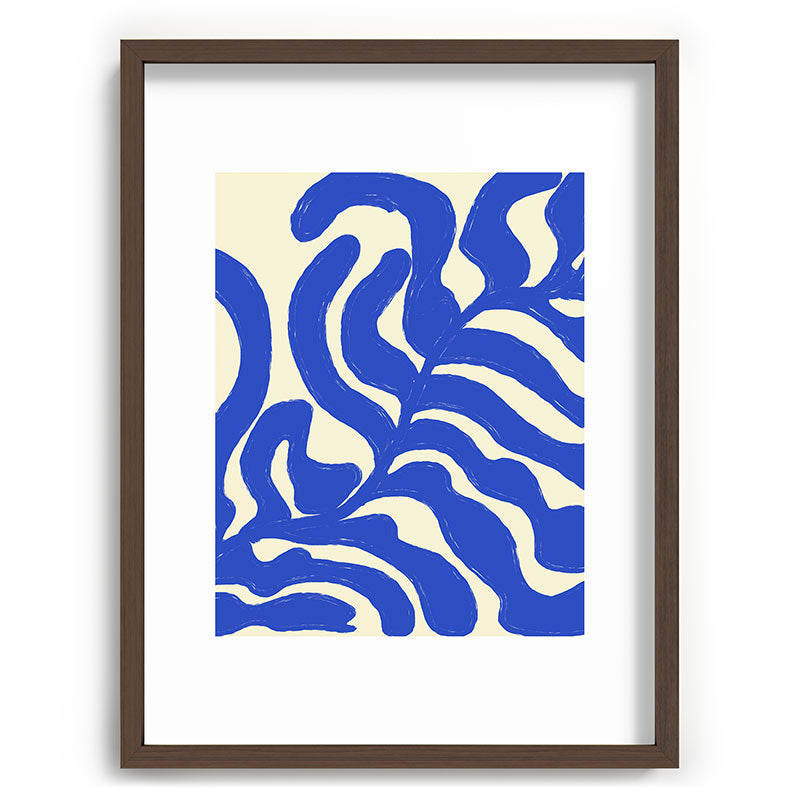 matisse blue leaves Framed Art Print Gallery Image 92