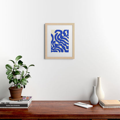 matisse blue leaves Framed Art Print Gallery Image 63
