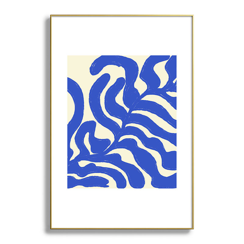 matisse blue leaves Framed Art Print Gallery Image 128