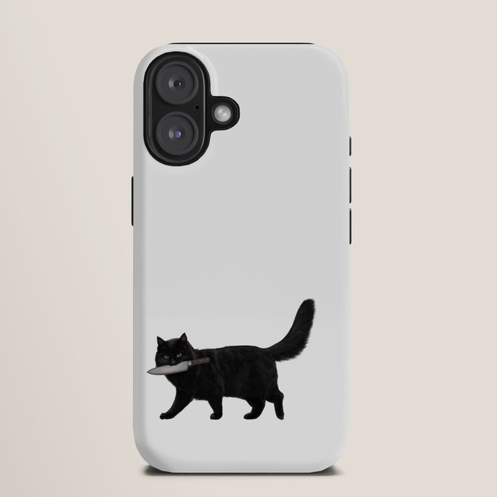 Knife Cat iPhone Case Gallery Image 9