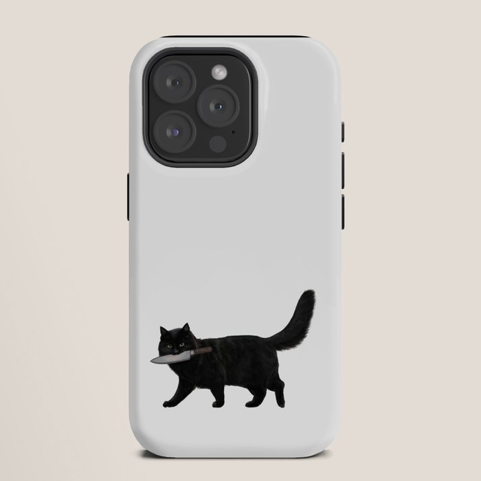 Knife Cat iPhone Case Gallery Image 11