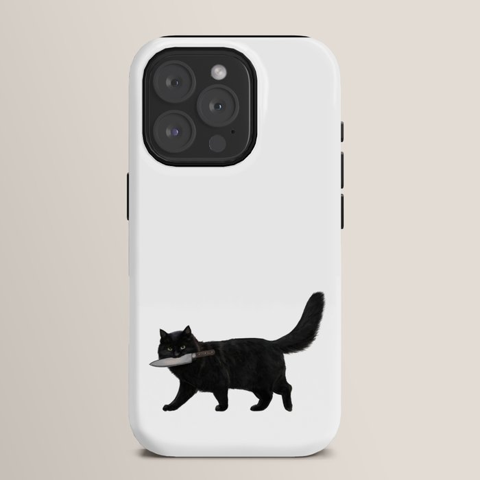Knife Cat iPhone Case Gallery Image 15