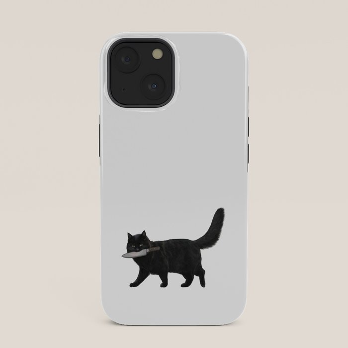 Knife Cat iPhone Case Gallery Image 33