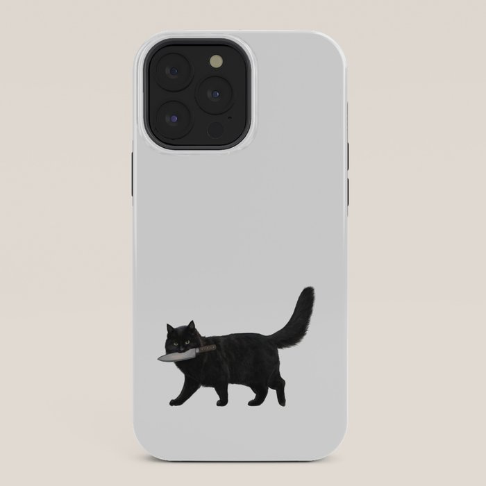 Knife Cat iPhone Case Gallery Image 36