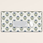 Stamped Floral Desk Mat Gallery Image 1