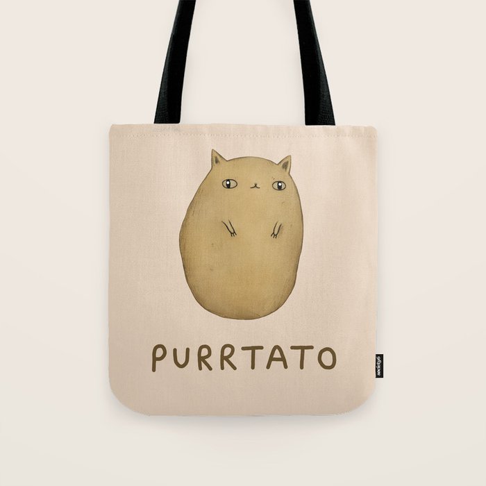 Purrtato Tote Bag Gallery Image 1