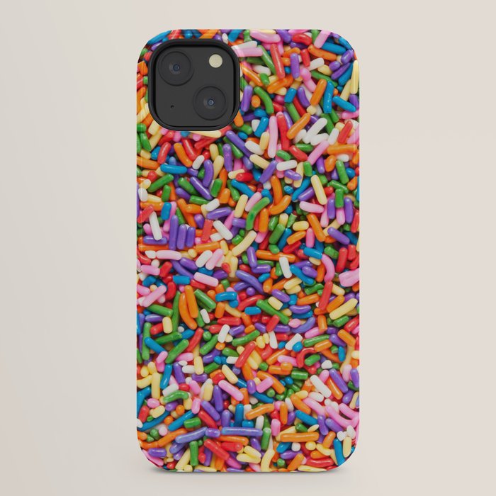 Colorful Rainbow Sprinkles | Sweet Candy iPhone Case Gallery Image 30