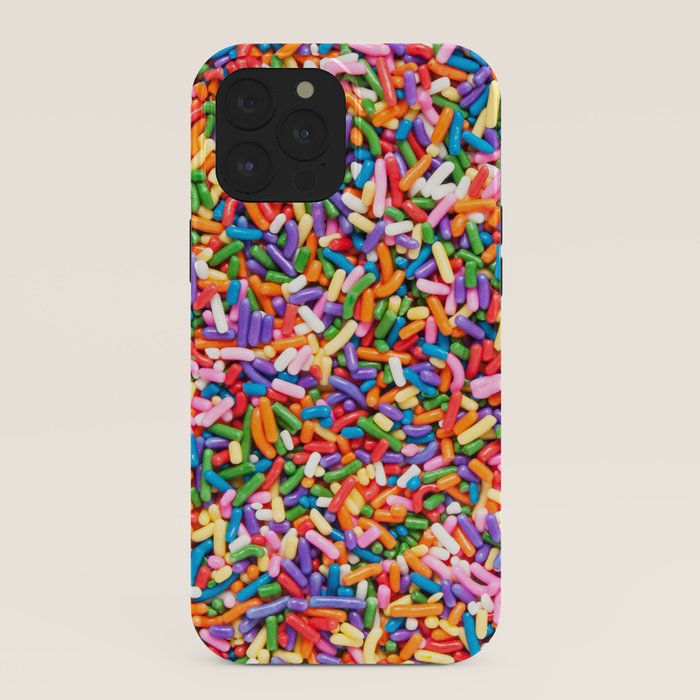 Colorful Rainbow Sprinkles | Sweet Candy iPhone Case Gallery Image 40