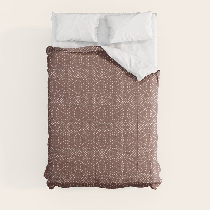 BOHO TILE CLAY Comforter Gallery Image 8