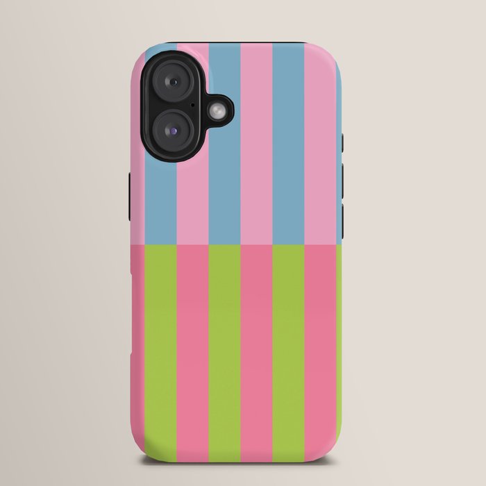 Vibrant color block pattern iPhone Case Gallery Image 13