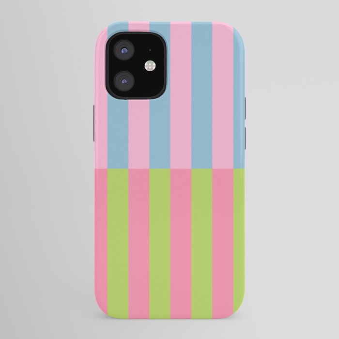 Vibrant color block pattern iPhone Case Gallery Image 41
