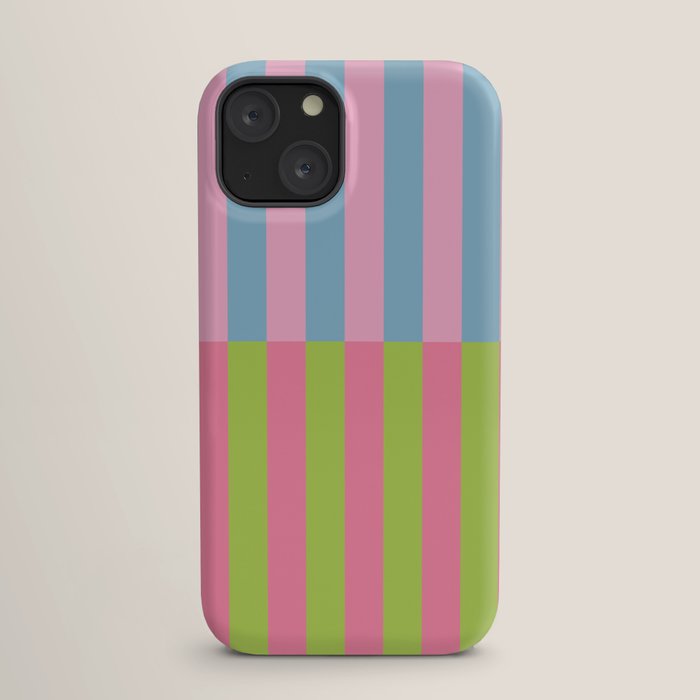 Vibrant color block pattern iPhone Case Gallery Image 17
