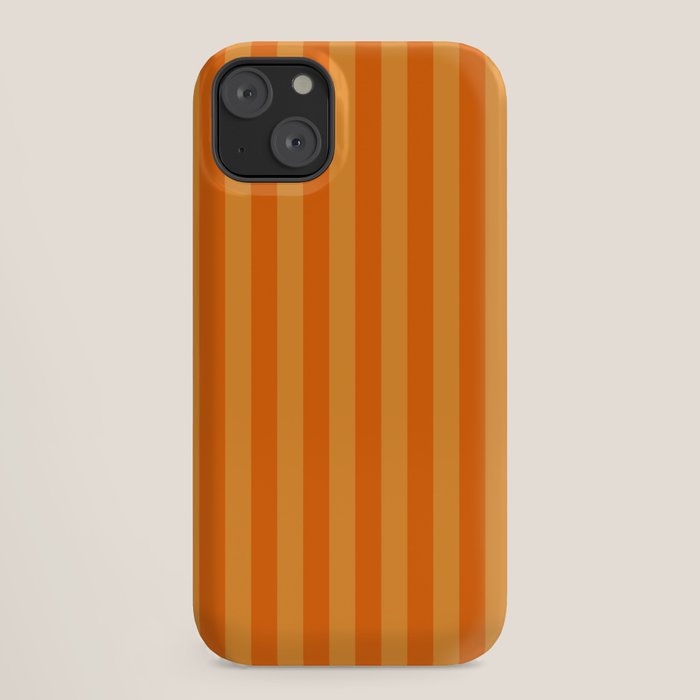 Orange Stripes Vertical Stripe Pattern iPhone Case Gallery Image 18