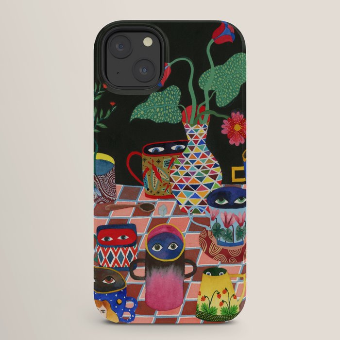 Suspicious mugs 3 iPhone Case Gallery Image 26
