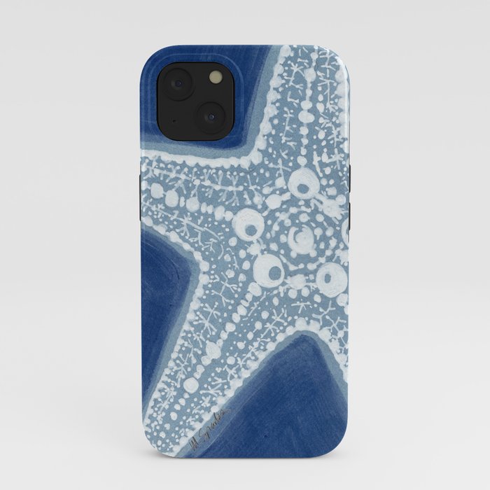 Starfish Blue and White iPhone Case Gallery Image 37
