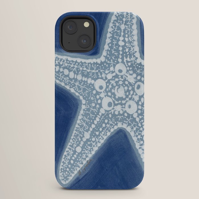 Starfish Blue and White iPhone Case Gallery Image 26