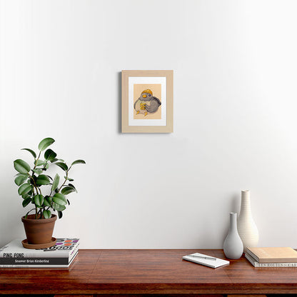 'Fuck' Pigeon 07 Framed Art Print Gallery Image 61