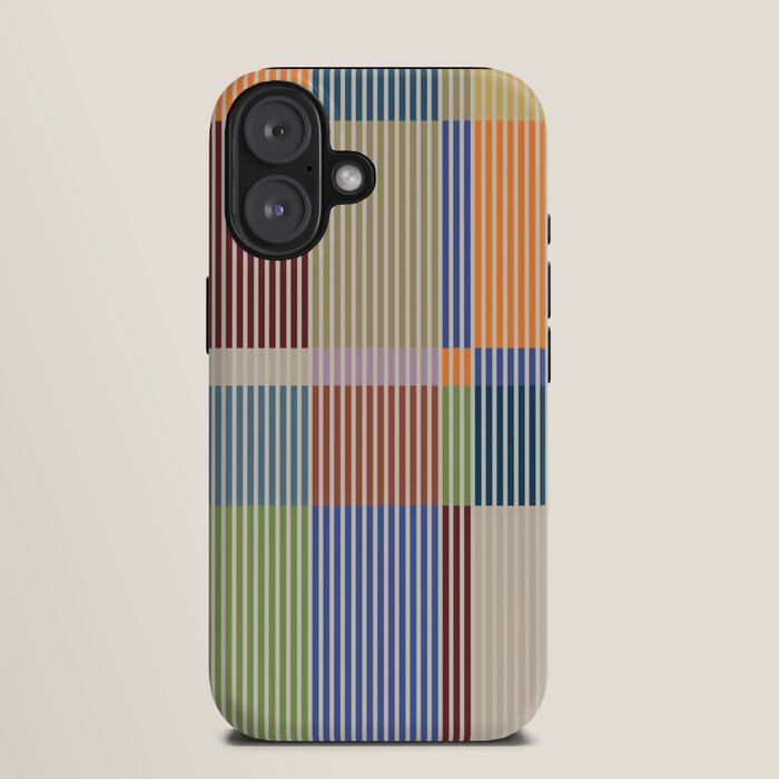 Linear Bauhaus Pattern 3. iPhone Case Gallery Image 9
