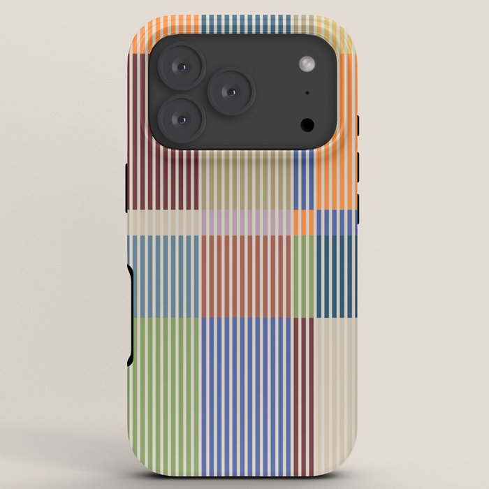 Linear Bauhaus Pattern 3. iPhone Case Gallery Image 7